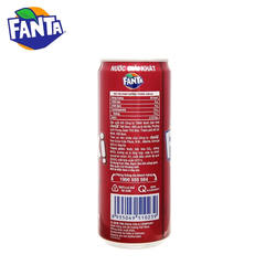 Thùng 24 lon nước ngọt Fanta xá xị 320ml