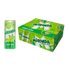 Thùng 24 lon nước ngọt Mirinda soda kem 320ml