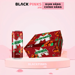 Thùng 24 lon nước ngọt Mirinda xá xị 320ml