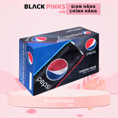 Thùng 24 lon nước ngọt Pepsi không calo 320ml