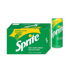 Thùng 24 lon nước ngọt Sprite chanh 320ml