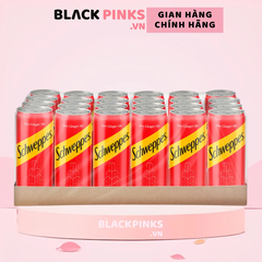 Thùng 24 lon nước soda Schweppes Dry Ginger Ale 320ml