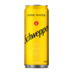 Thùng 24 lon nước soda Schweppes Tonic Water 320ml