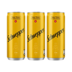 Thùng 24 lon nước soda Schweppes Tonic Water 320ml