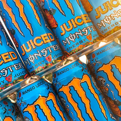 Thùng 24 lon nước tăng lực Monster Energy Mango vị xoài 355ml