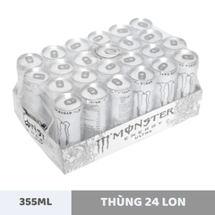 Thùng 24 lon nước tăng lực Monster Energy Ultra 355ml