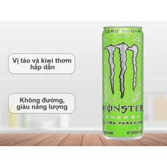 Thùng 24 lon nước tăng lực Monster Energy Ultra Paradise 355ml