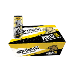 Thùng 24 lon nước tăng lực Power In 320ml