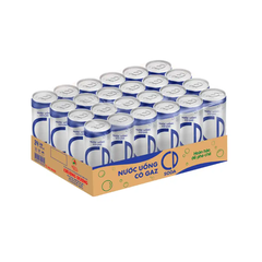 Thùng 24 lon soda Chương Dương lon 320ml