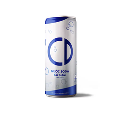 Thùng 24 lon soda Chương Dương lon 320ml