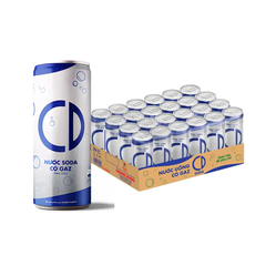 Thùng 24 lon soda Chương Dương lon 320ml