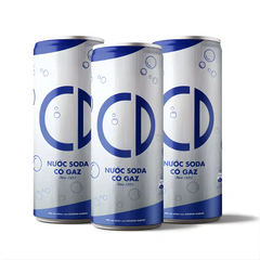 Thùng 24 lon soda Chương Dương lon 320ml