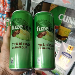 Thùng 24 lon trà bí đao la hán quả Fuzetea+ 320ml
