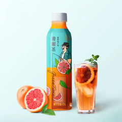 Thùng 24 chai trà Green Time hương bưởi 580ml