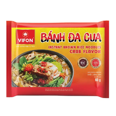Thùng 30 gói bánh đa cua/tôm Vifon 65g
