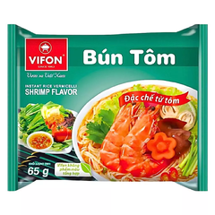 Thùng 30 gói bún bò Huế/tôm/riêu cua/giò heo Vifon 65g