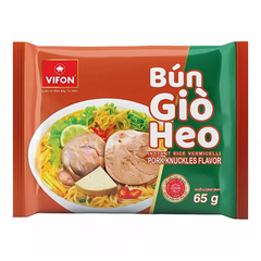 Thùng 30 gói bún bò Huế/tôm/riêu cua/giò heo Vifon 65g