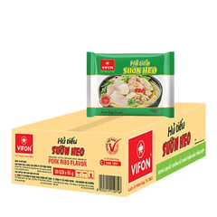 Thùng 30 gói Hủ tiếu Vifon vị bò kho/tôm mực/sườn heo/nam vang/chay gói 65g