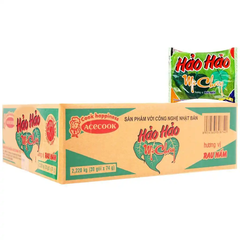 Thùng 30 gói mì chay Hảo Hảo rau nấm 74g