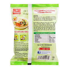 Thùng 30 gói mì chay Vifon vị rau nấm/lẩu thái gói 65g