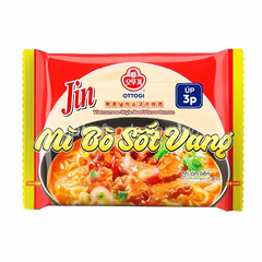 Thùng 30 gói mì Jin Ottogi vị bò sốt vang gói 80g