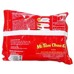 Thùng 30 gói mì Miliket tôm chua cay gói 65g