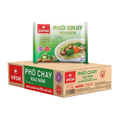 Thùng 30 gói phở bò/gà/chay rau nấm Vifon 65g