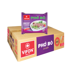 Thùng 30 gói phở bò/gà/chay rau nấm Vifon 65g