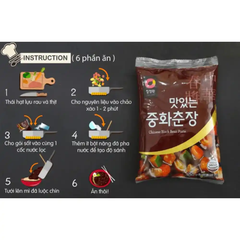 Thùng 30 gói tương đen Jajang gói 250g