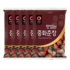 Thùng 30 gói tương đen Jajang gói 250g