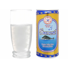 Thùng 30 lon nước yến sào Khánh Hoà Sanest có đường 190ml