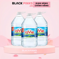 Thùng 4 can nước khoáng thiên nhiên LaVie 5L