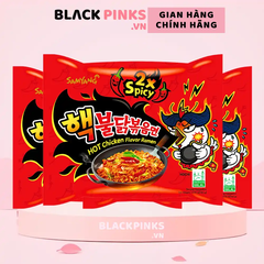 Thùng 40 gói mì khô gà cực cay Samyang 140g