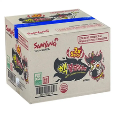 Thùng 40 gói mì khô gà cực cay Samyang 140g