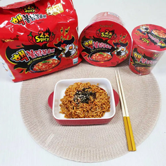 Thùng 40 gói mì khô gà cực cay Samyang 140g