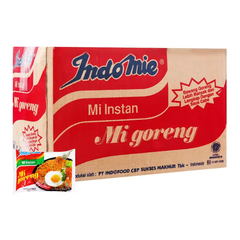 Thùng 40 gói mì xào khô Indomie vị đặc biệt/cay nồng/bò cay/sườn gói 85g