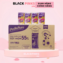 [Thùng 48 hộp] Sữa bột pha sẵn Abbott Pediasure hương vani 110ml cho bé 1 - 10 tuổi
