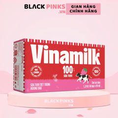 Thùng 48 hộp sữa tươi tiệt trùng Vinamilk hương dâu/socola 110/180ml