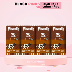 Thùng 48 hộp sữa tươi tiệt trùng Vinamilk hương dâu/socola 110/180ml