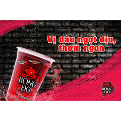 Thùng 48 ly tăng lực Rồng Đỏ dâu 220ml