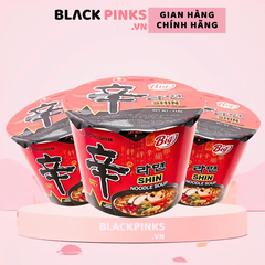 Thùng 6/12 ly mì cay Shin red Nongshim ly 67g