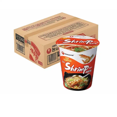 Thùng 6/12 ly mì Nongshim vị tôm ly 62g