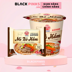 Thùng mì bò hầm Ottogi 120g/62g