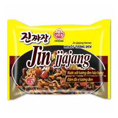 Thùng mì xốt tương đen Jin Jjajang Ramen Ottogi 135g/70g/115g