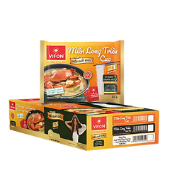 Thùng miến sườn heo/cua Vifon Long Triều gói 68g (chất lượng xuất khẩu)