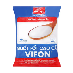 Thùng muối I-ốt cao cấp Vifon gói 450g/950g