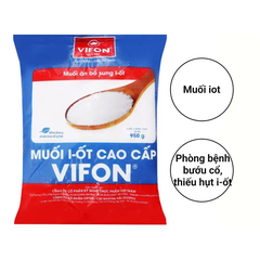 Thùng muối I-ốt cao cấp Vifon gói 450g/950g