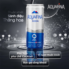 Thùng 24 lon nước soda Aquafina 320ml