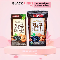 Thùng sữa đậu đen óc chó hạnh nhân Sahmyook 190ml