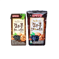 Thùng sữa đậu đen óc chó hạnh nhân Sahmyook 190ml